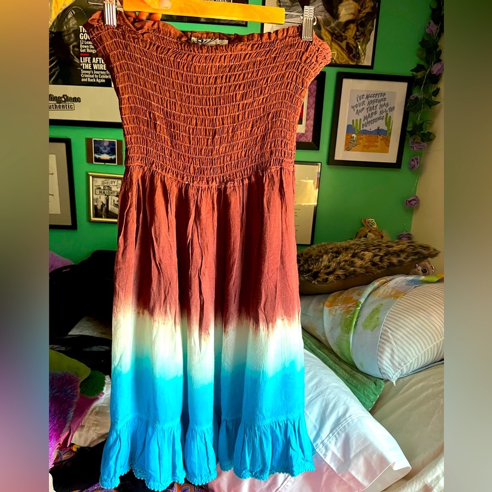 Tie Dye Swim Cover Up